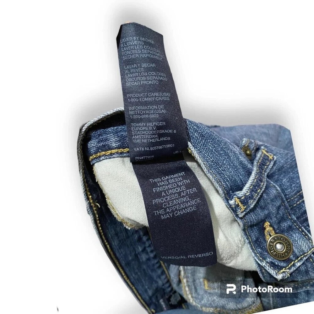 Tommy Hilfiger Denim Jean Shorts Size 6 - Picture 7 of 8